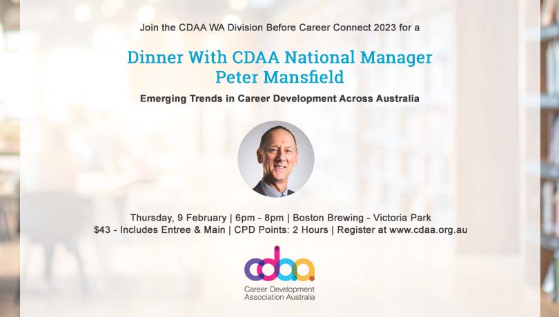 WA Networking Dinner With National Manager Peter Mansfield